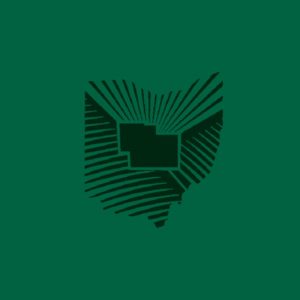 Green graphic of Ohio with Delaware County highlighted.