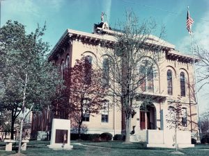 Picture of the Delaware County Courthouse Circa 1990